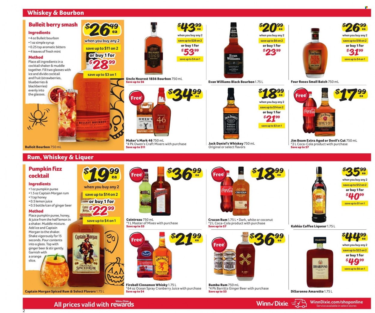 Winn-Dixie Liquor Ad from september 27 to october 31 2021 - Page 2