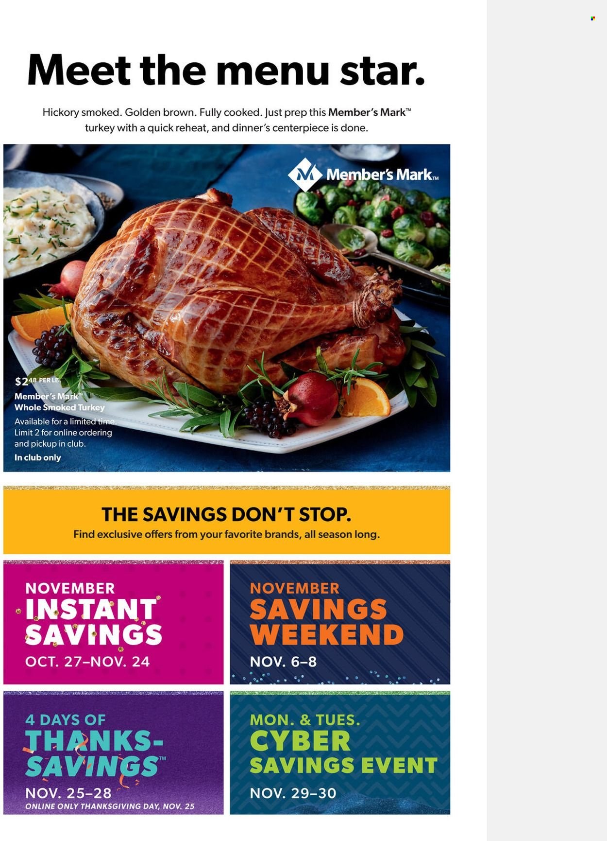 Sam's Club Instant Savings from october 27 to november 24 2021 - Page 3