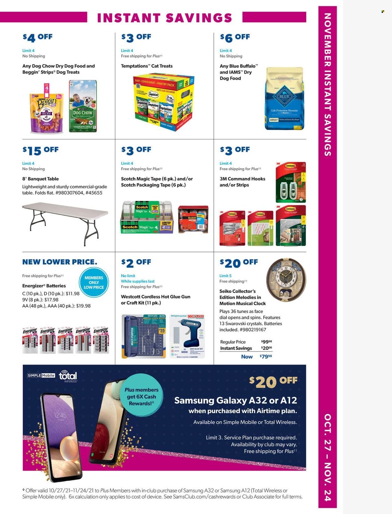 Sam's Club Instant Savings from october 27 to november 24 2021 - Page 19