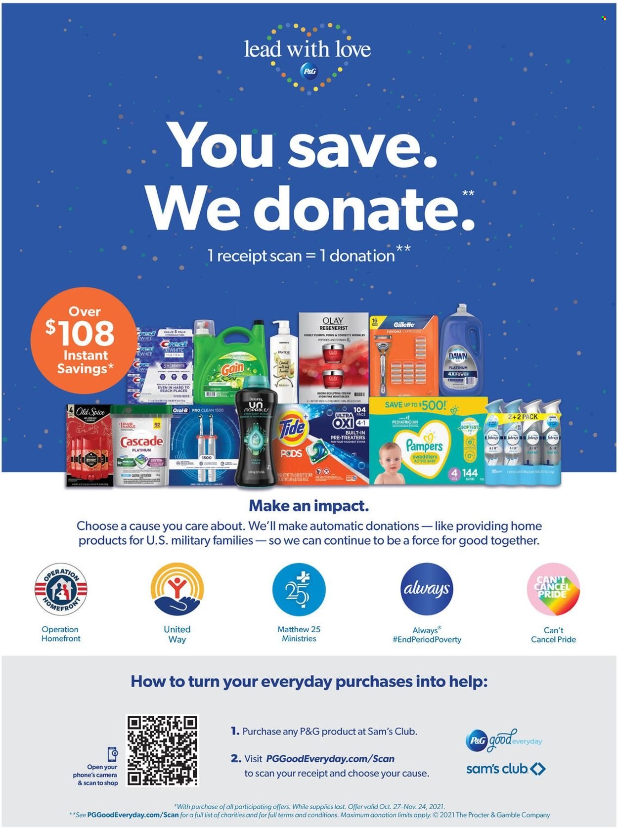Sam's Club Instant Savings from october 27 to november 24 2021 - Page 24