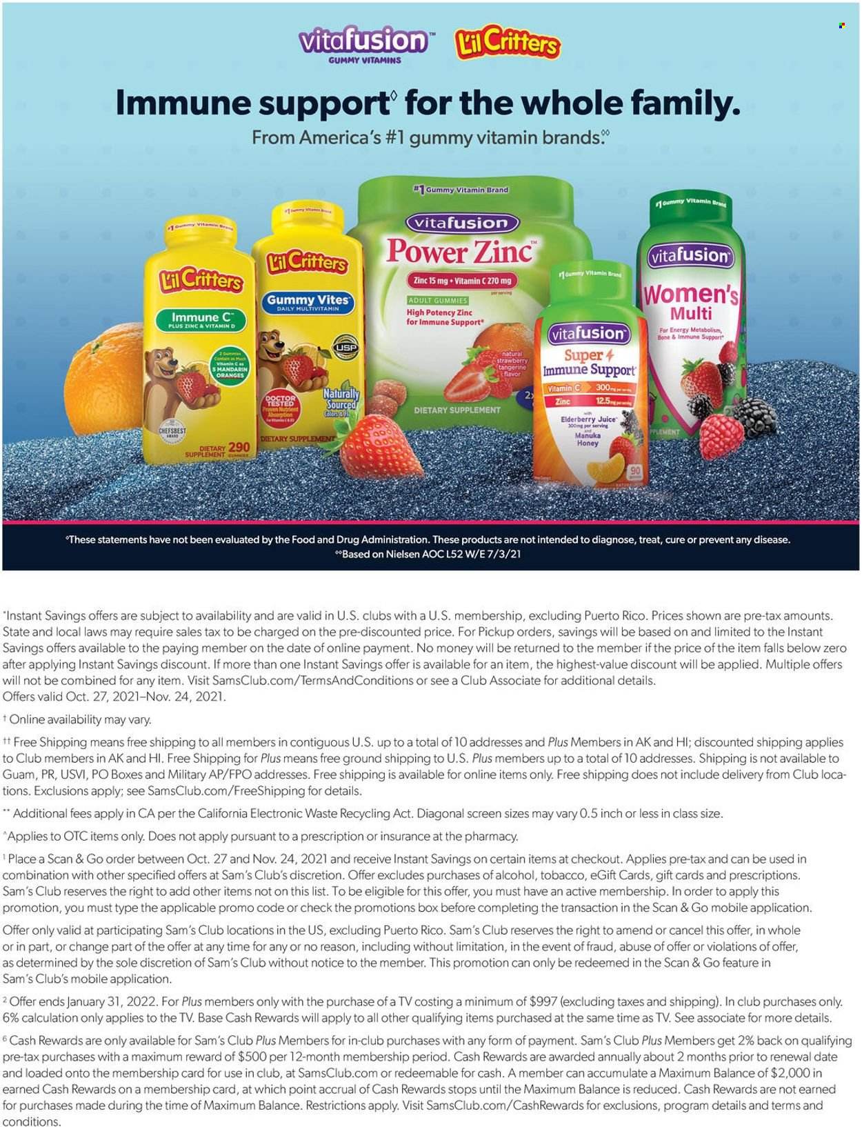 Sam's Club Instant Savings from october 27 to november 24 2021 - Page 27