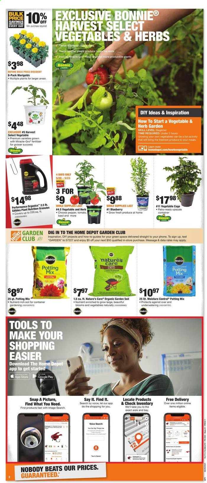 Home Depot Ad from may 20 to 31 2021 - Page 2