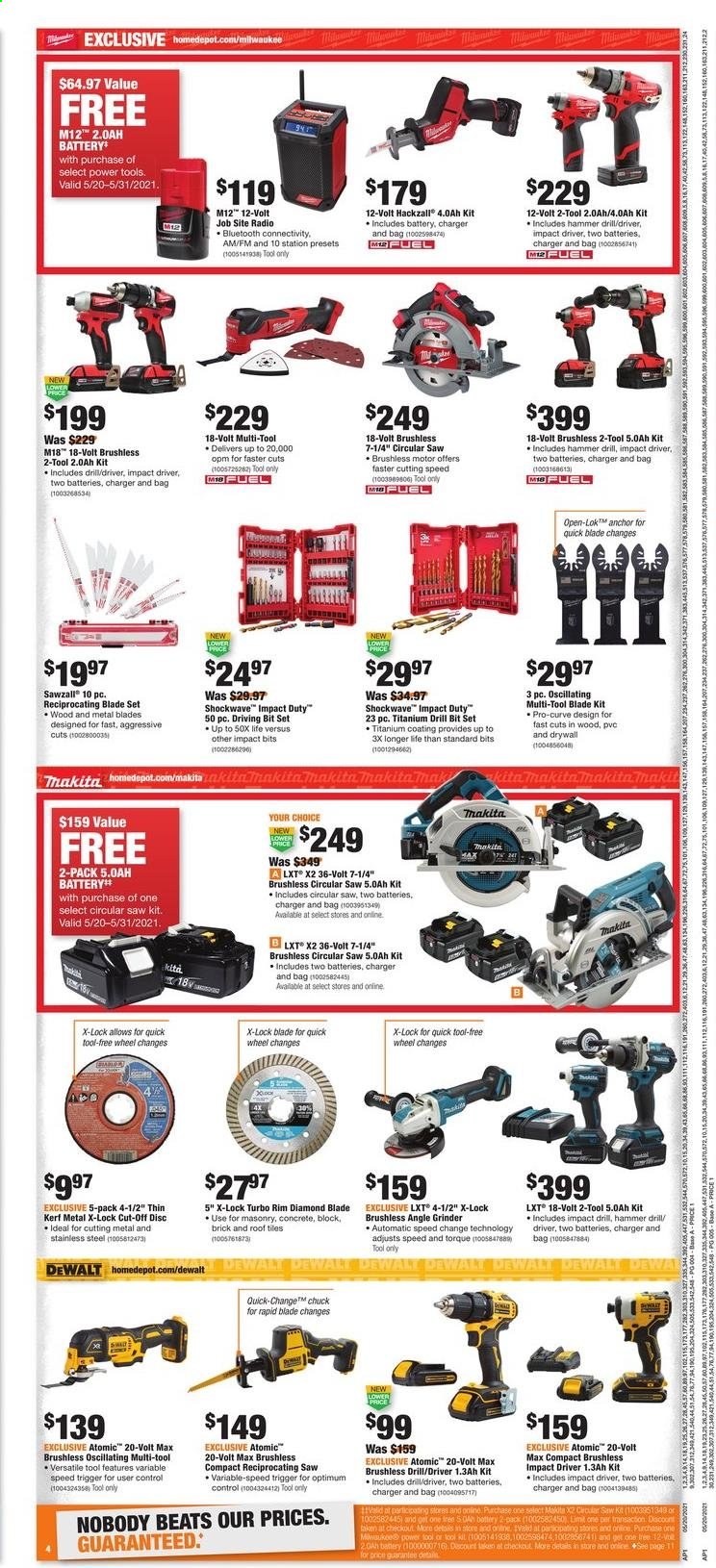 Home Depot Ad from may 20 to 31 2021 - Page 4