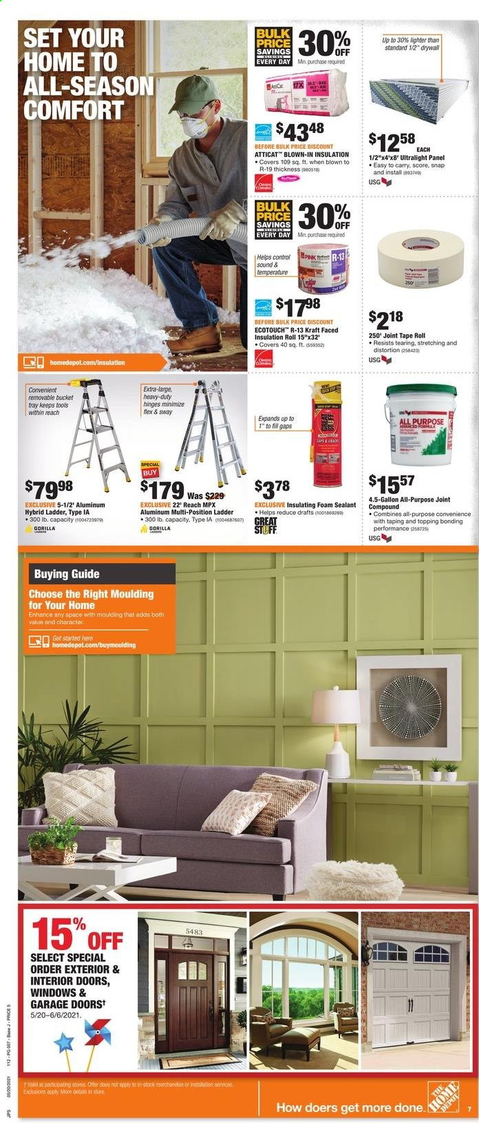 Home Depot Ad from may 20 to 31 2021 - Page 7