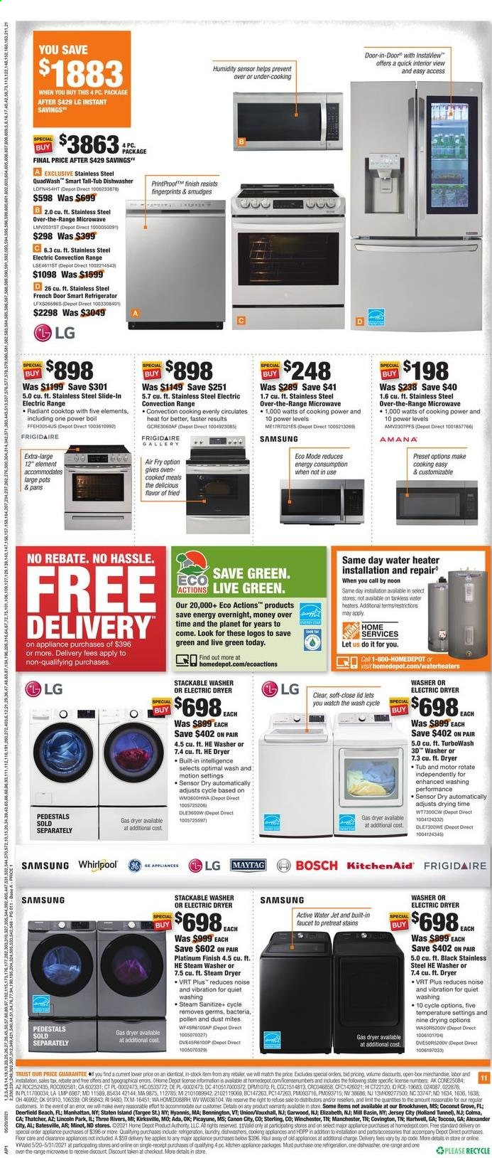 Home Depot Ad from may 20 to 31 2021 - Page 11