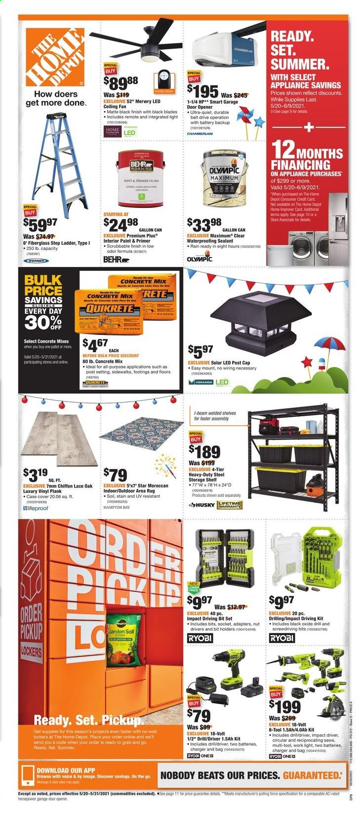 Home Depot Ad from may 20 to 31 2021 - Page 12