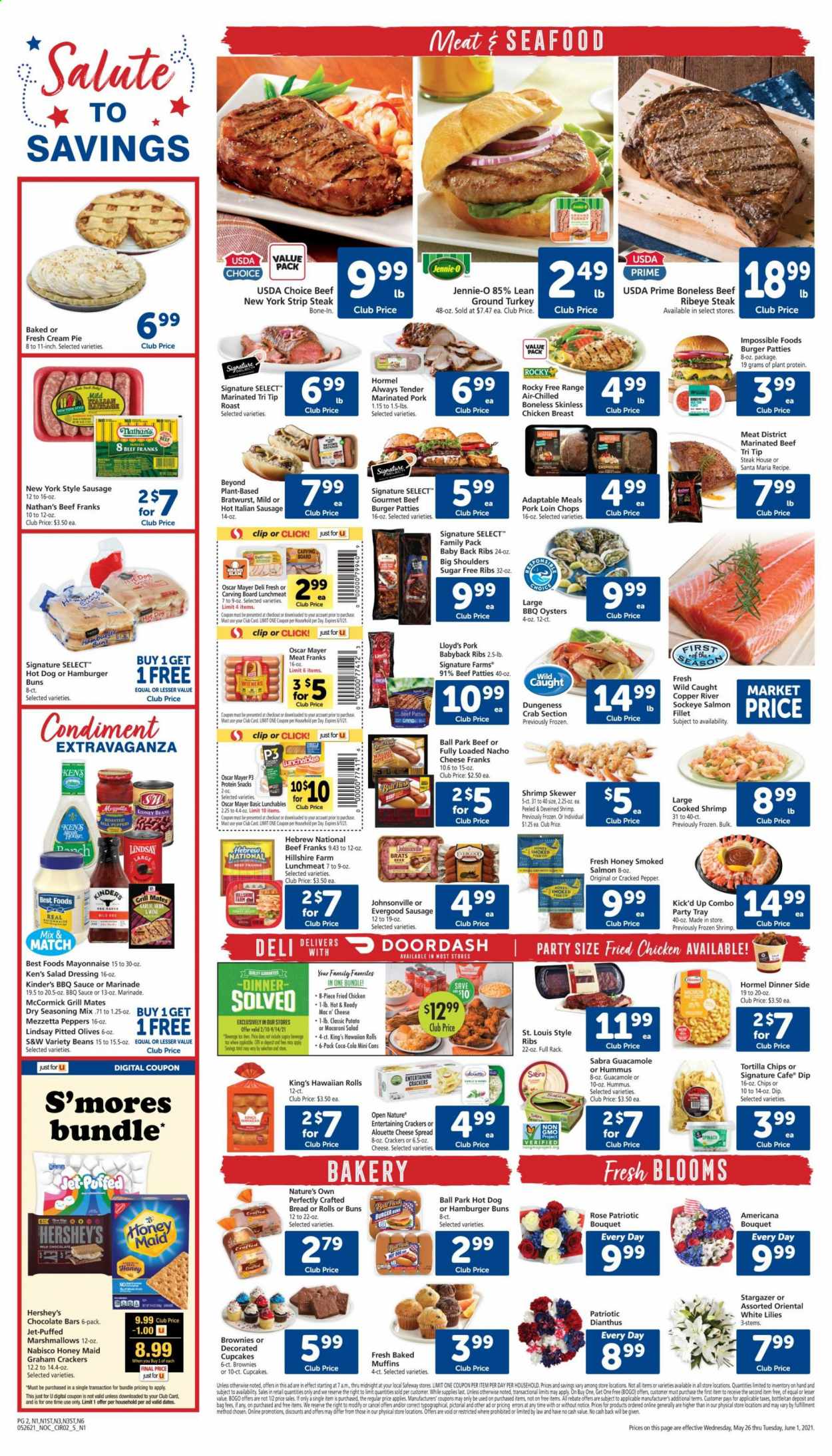 Safeway Ad from may 26 to june 1 2021 - Page 2