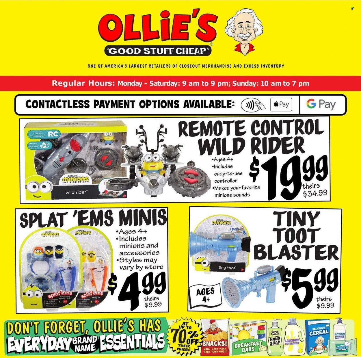 Ollie's Current Sales Weekly Ads Online