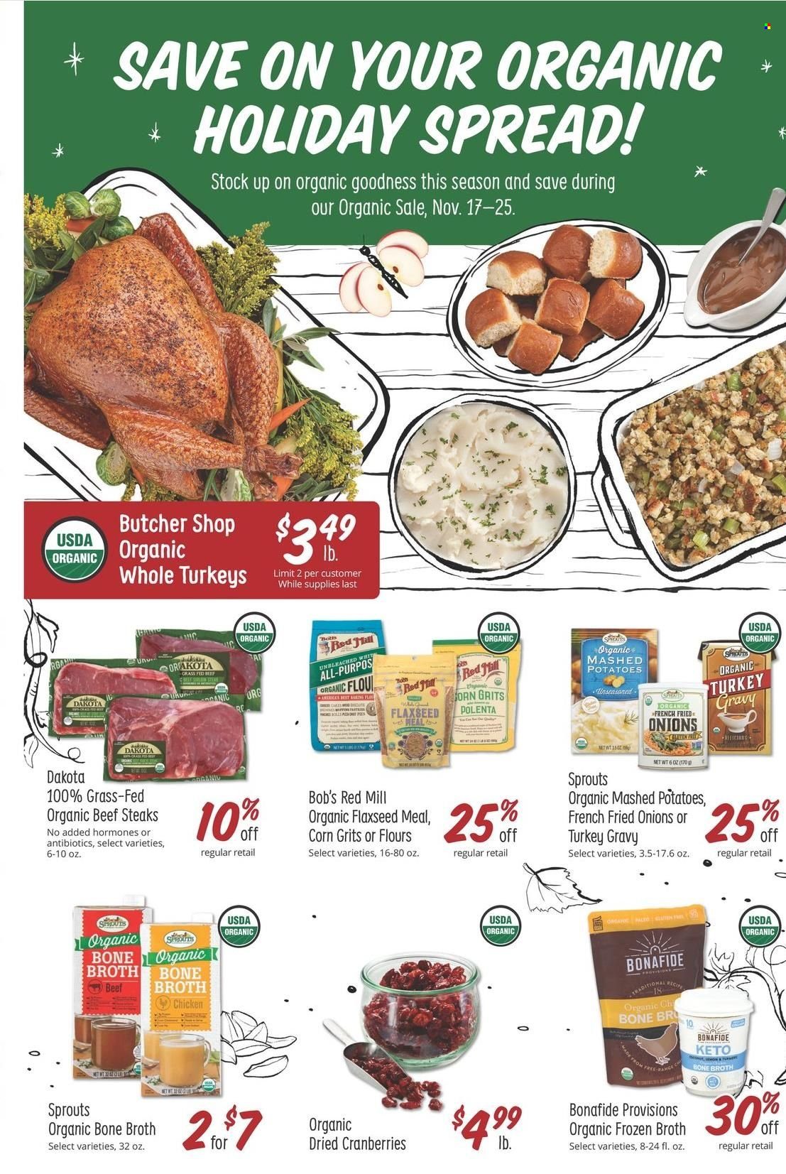 Sprouts Farmers Market Ad from november 17 to 25 2021 - Page 3
