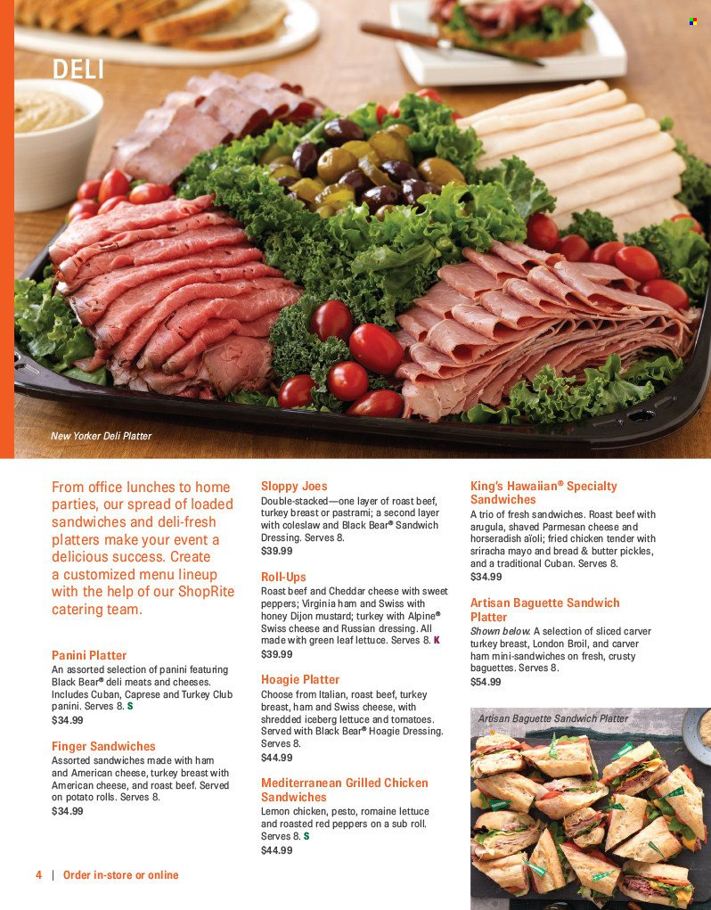 ShopRite Catering Catalog 2021-2022 - Page 6