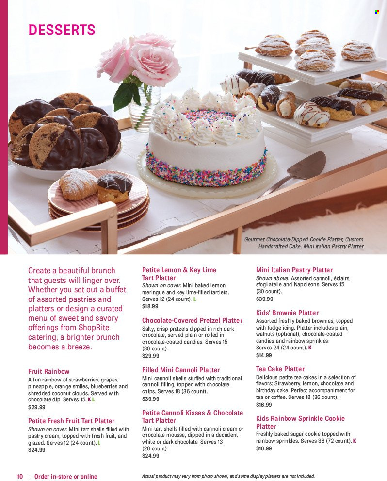 ShopRite Catering Catalog 2021-2022 - Page 12