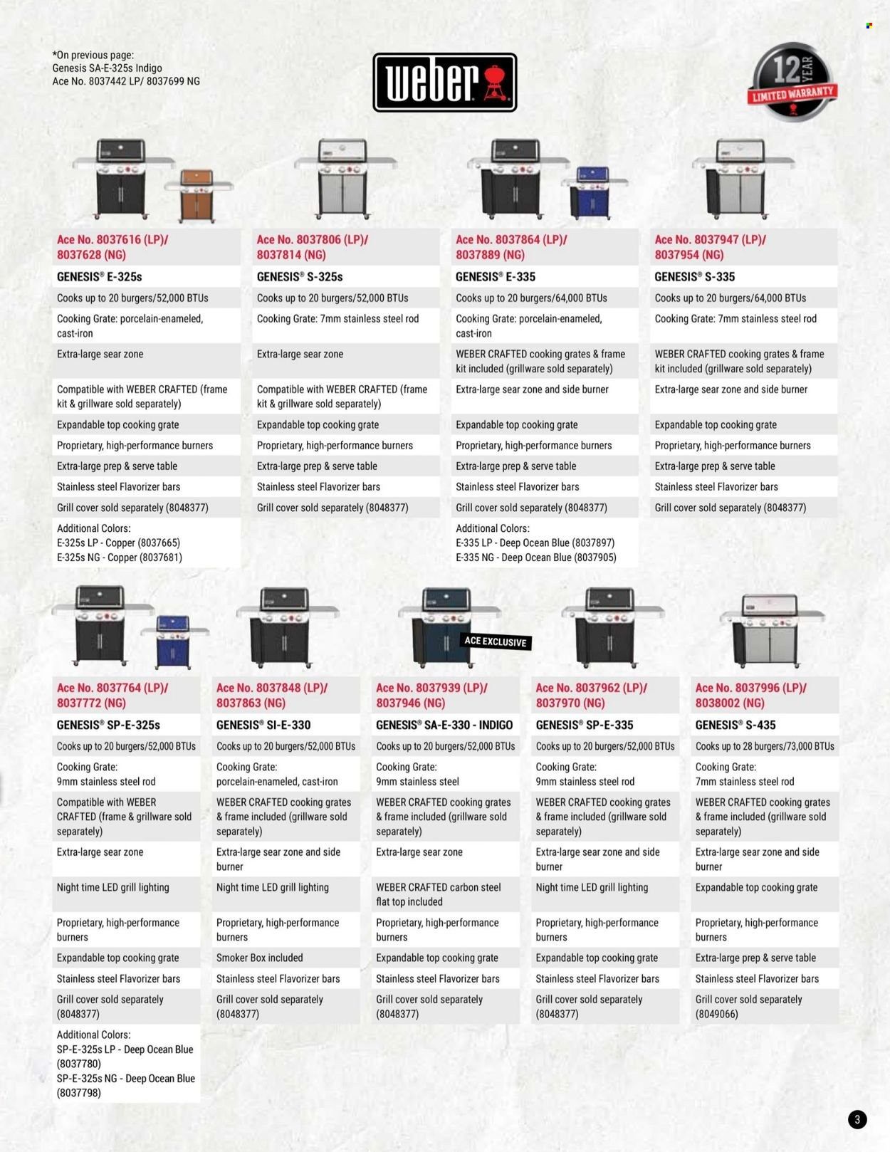 Ace Grilling Catalog 2022 - Page 3