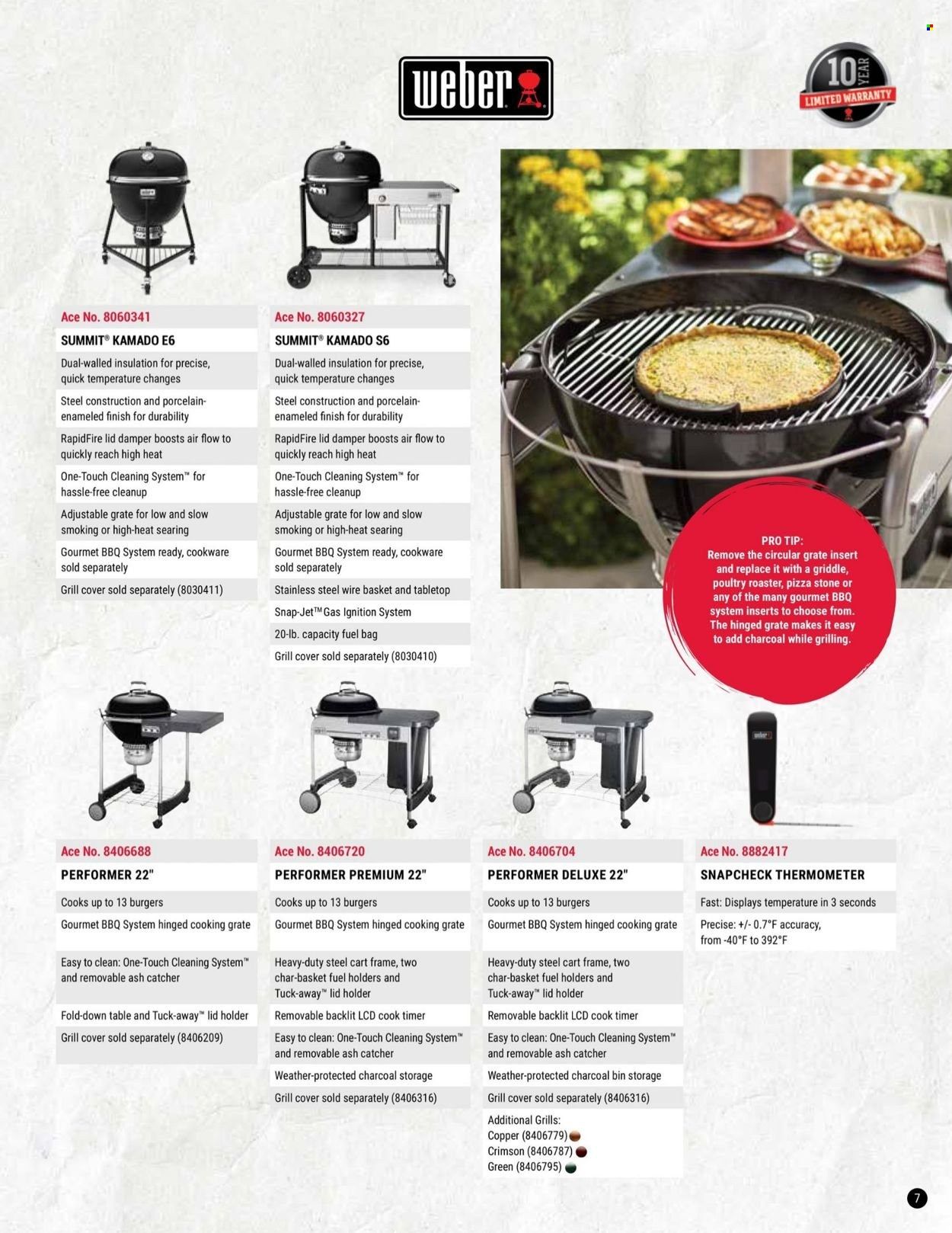 Ace Grilling Catalog 2022 - Page 7
