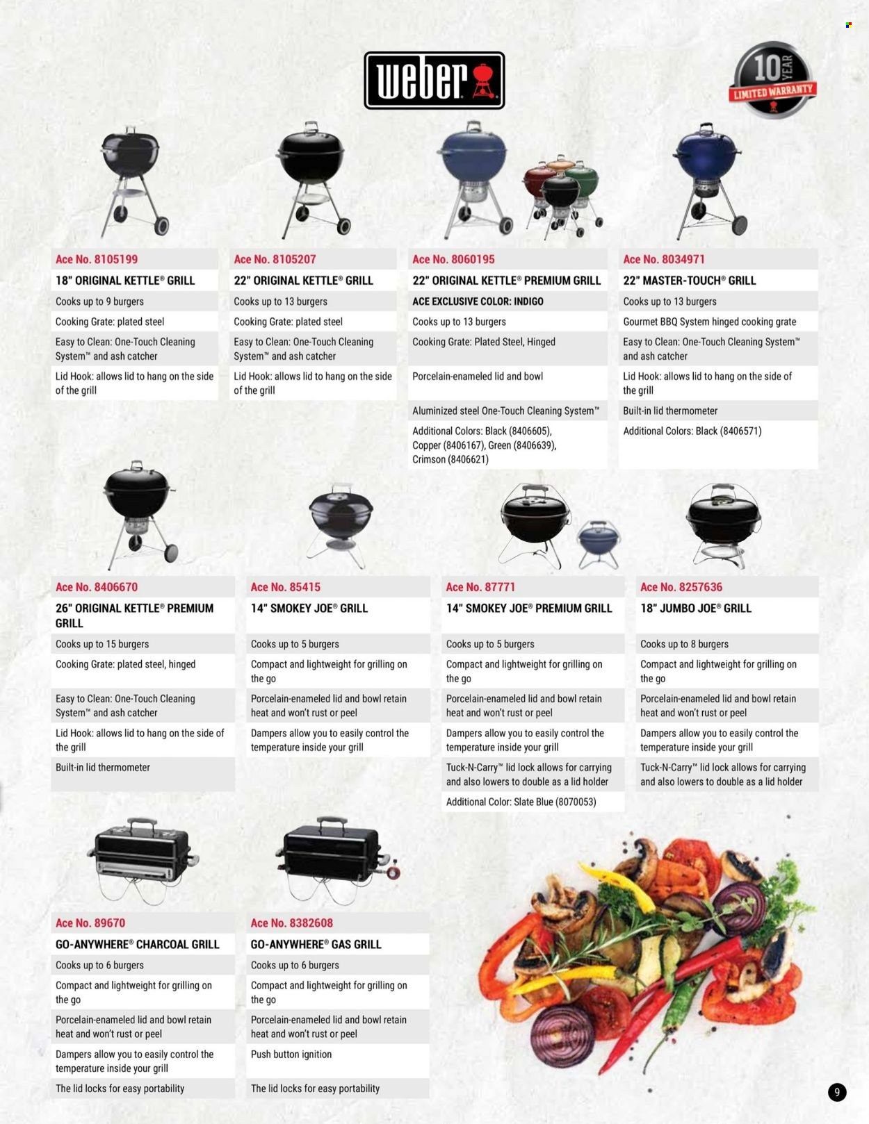 Ace Grilling Catalog 2022 - Page 9