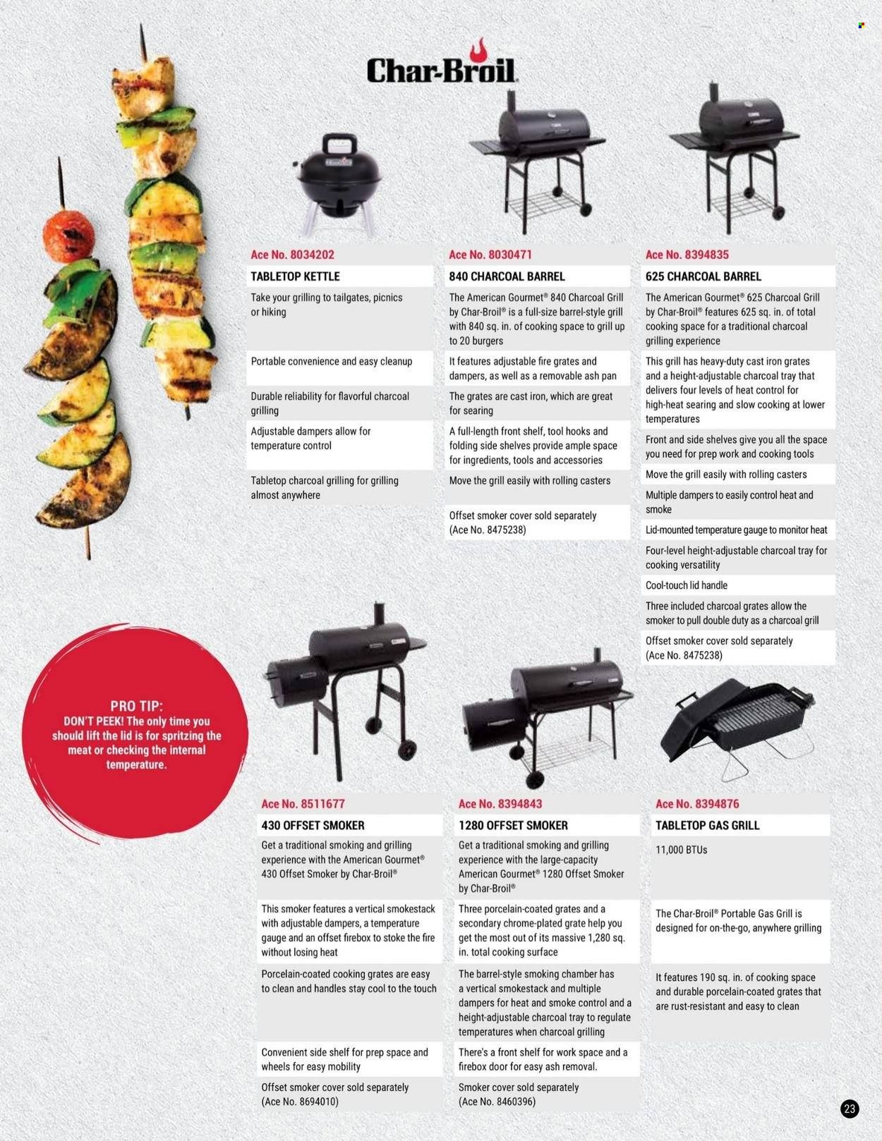 Ace Grilling Catalog 2022 - Page 23
