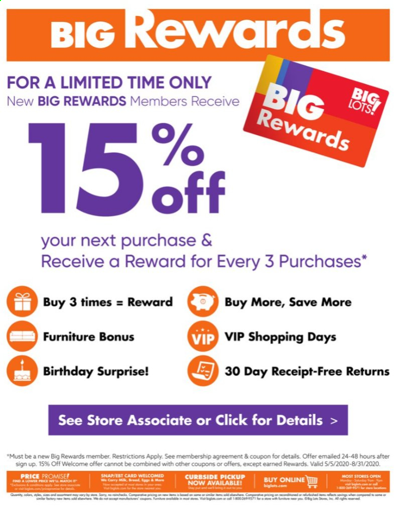 Big Lots Current Sales Weekly Ads Online