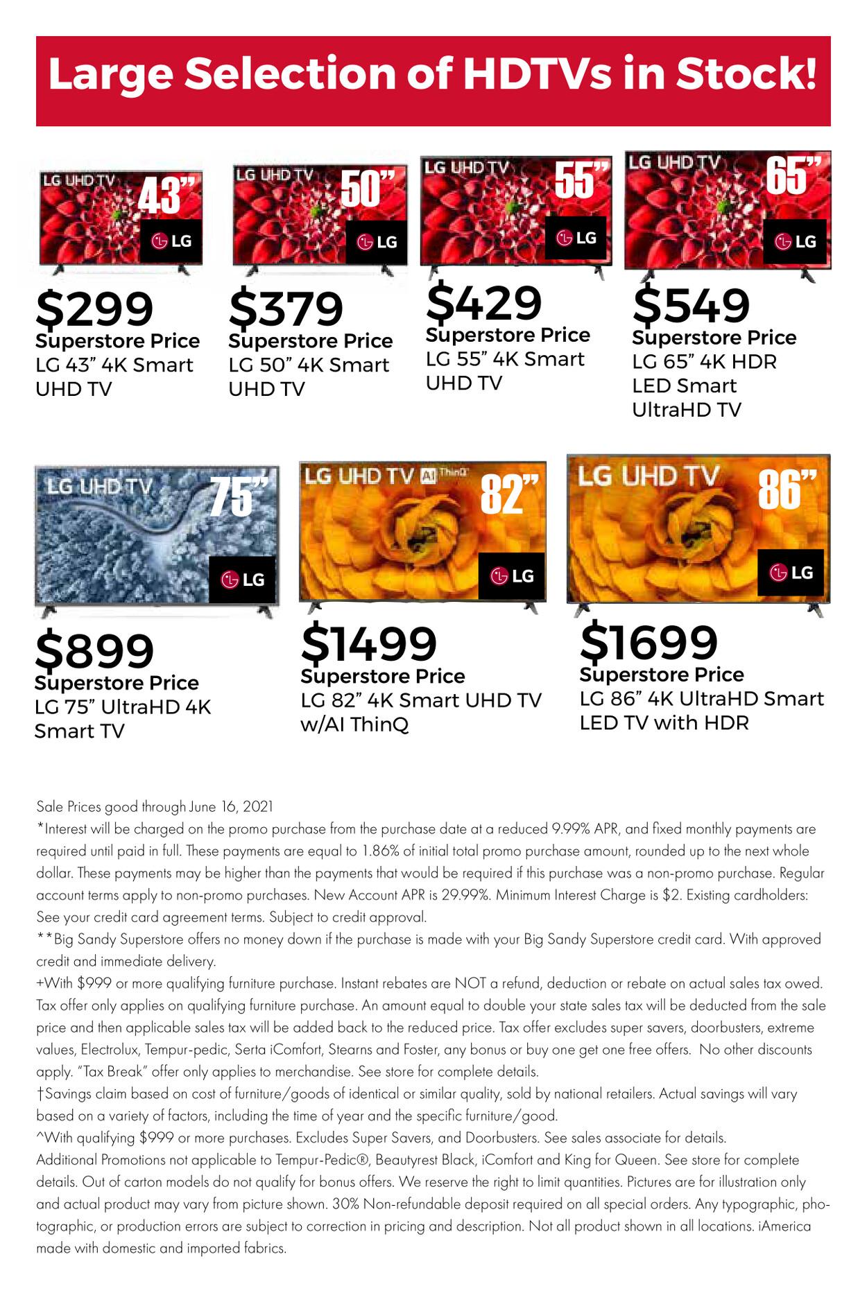 Big Sandy Superstore Current Sales Weekly Ads Online