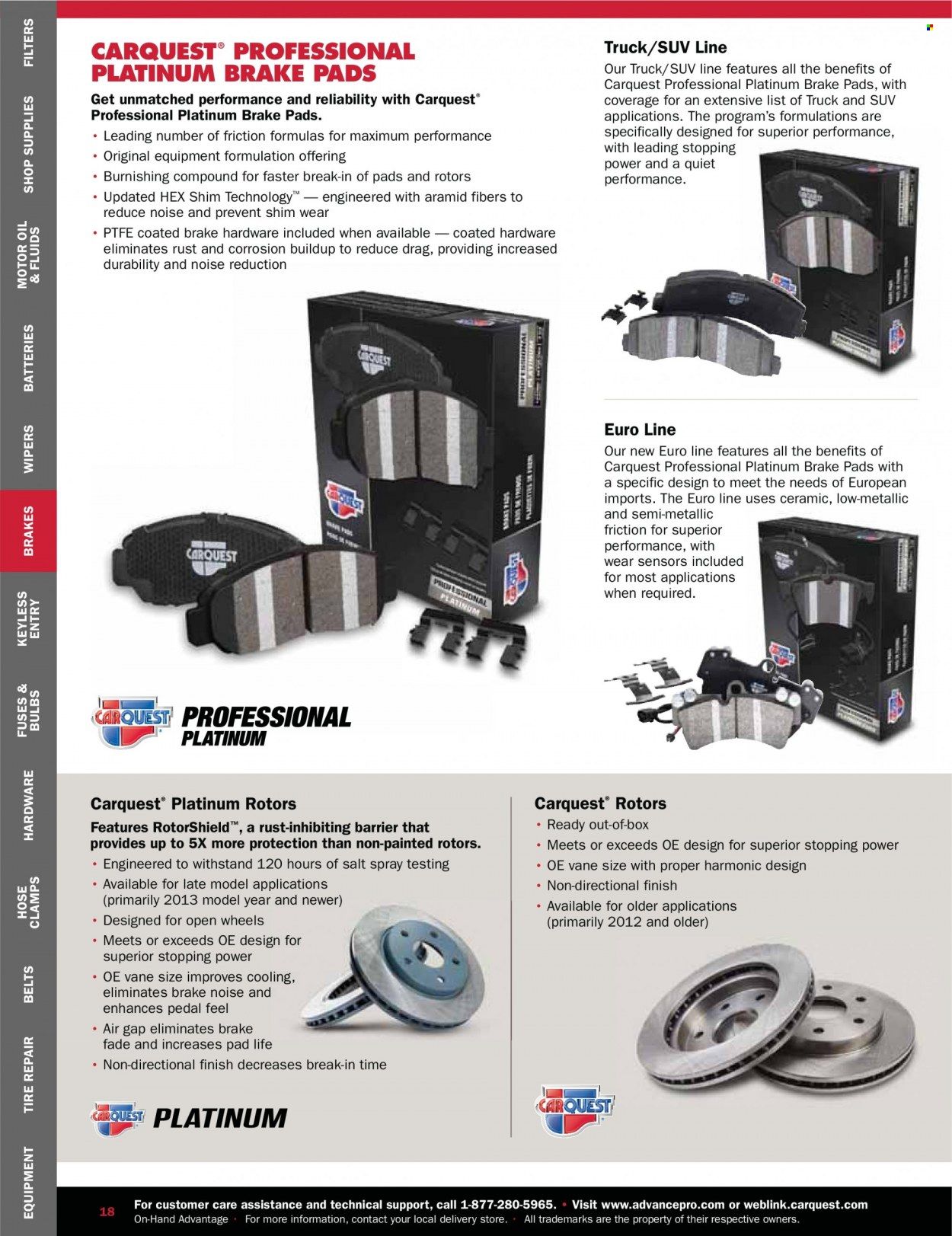 Carquest Auto Parts Professional Stocking Catalog 2022 - Page 18