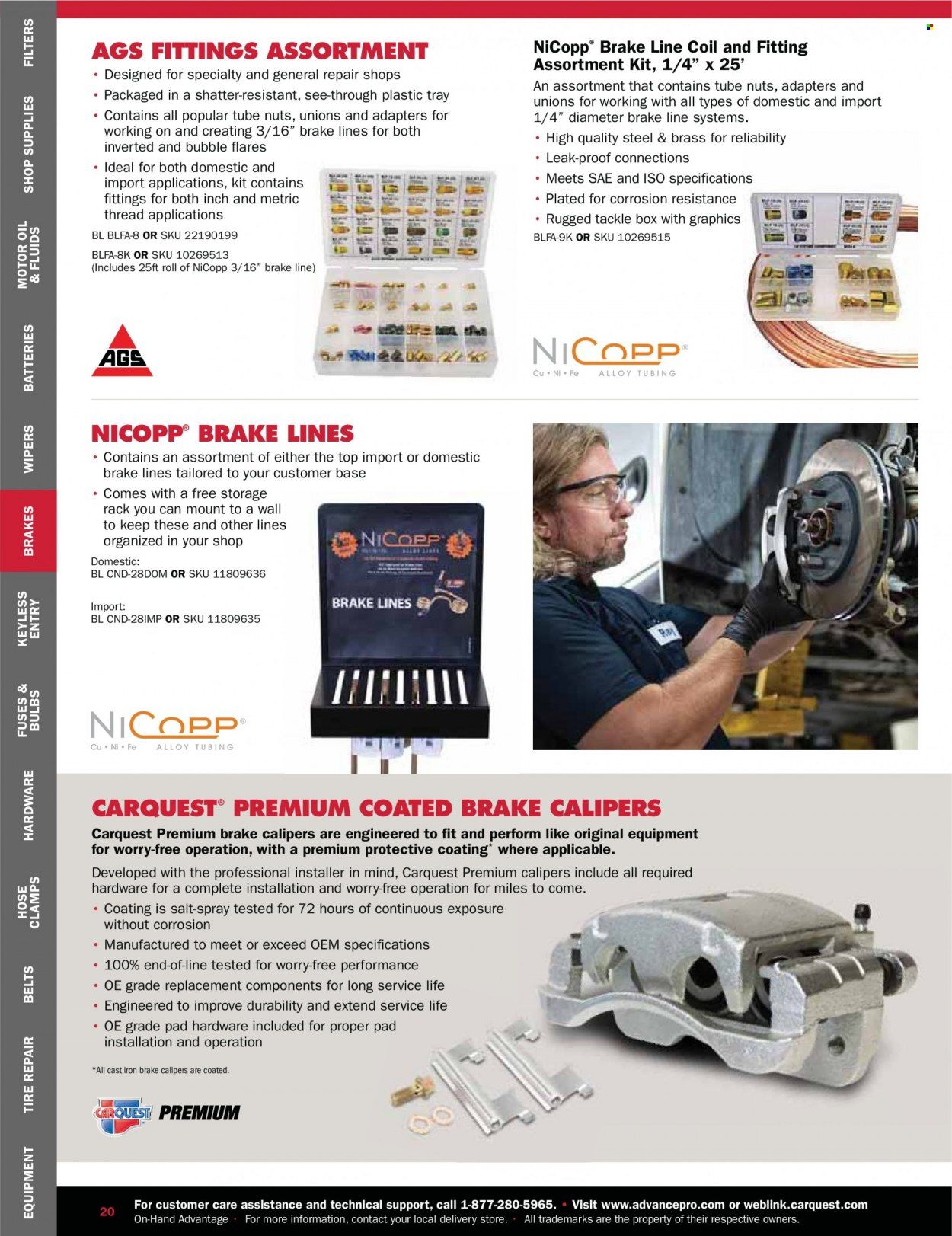 Carquest Auto Parts Professional Stocking Catalog 2022 - Page 20