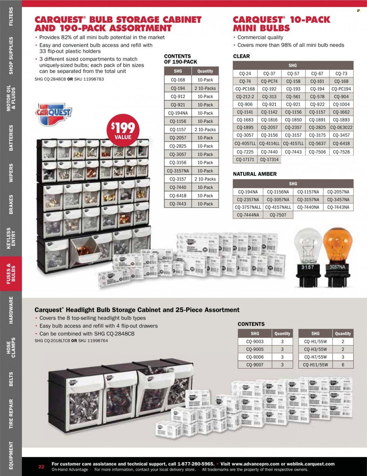 Carquest Auto Parts Professional Stocking Catalog 2022 - Page 22