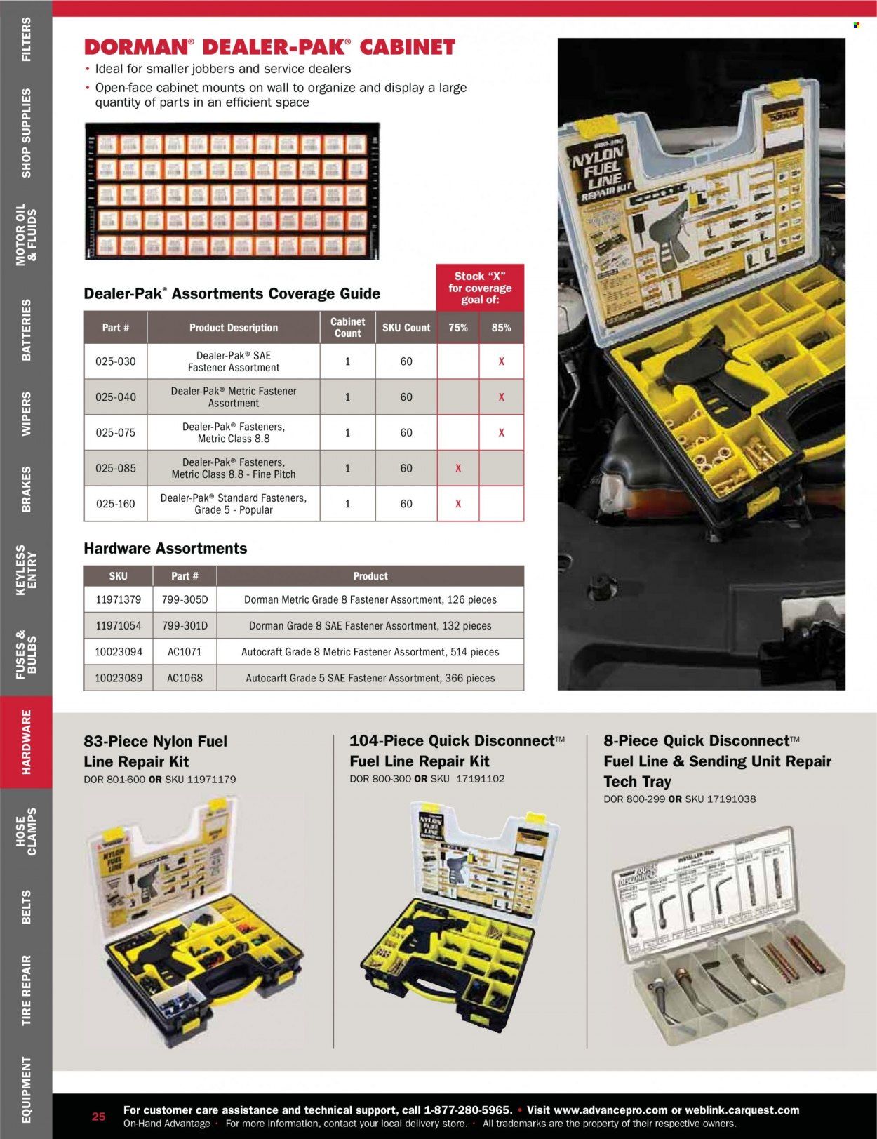 Carquest Auto Parts Professional Stocking Catalog 2022 - Page 25