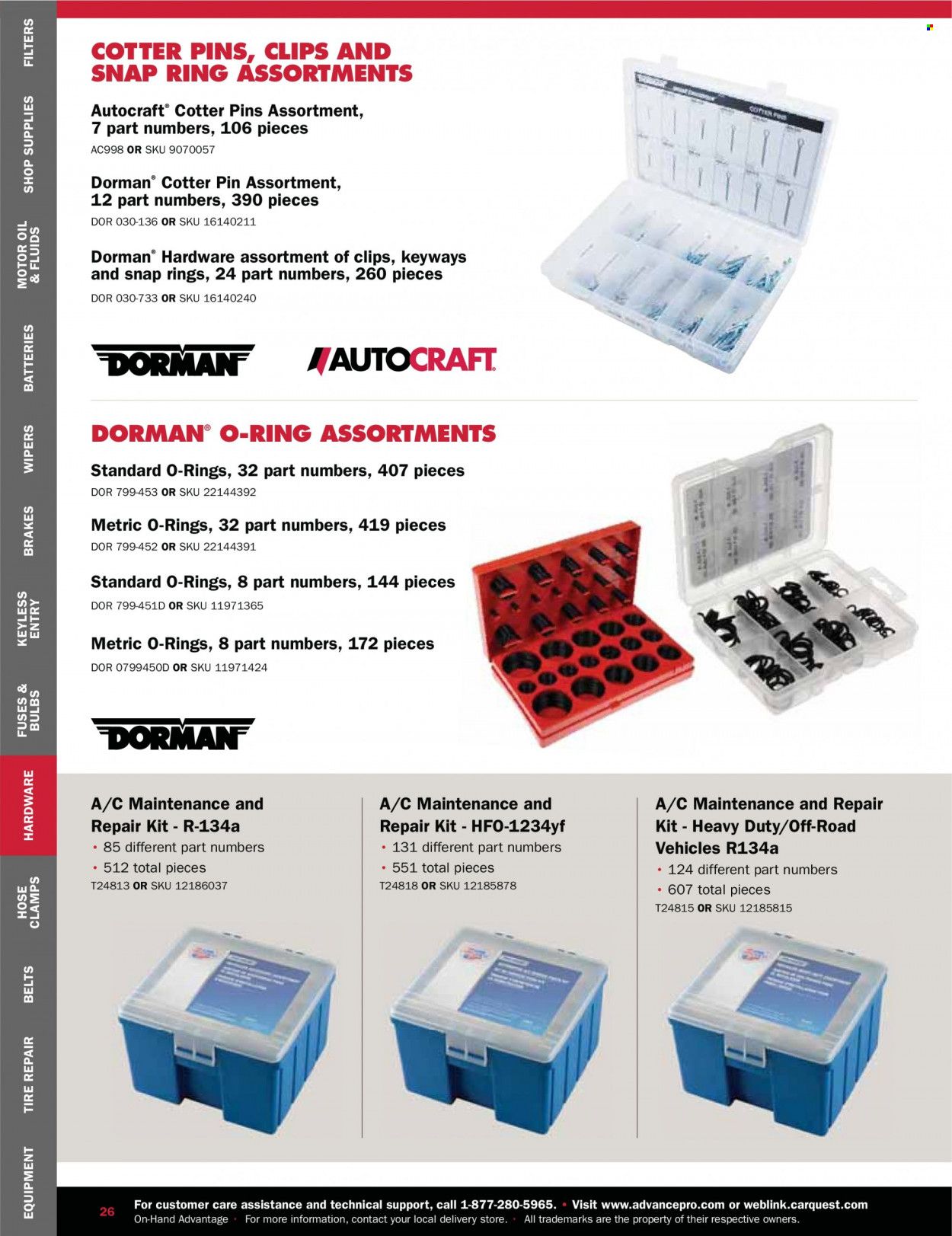 Carquest Auto Parts Professional Stocking Catalog 2022 - Page 26