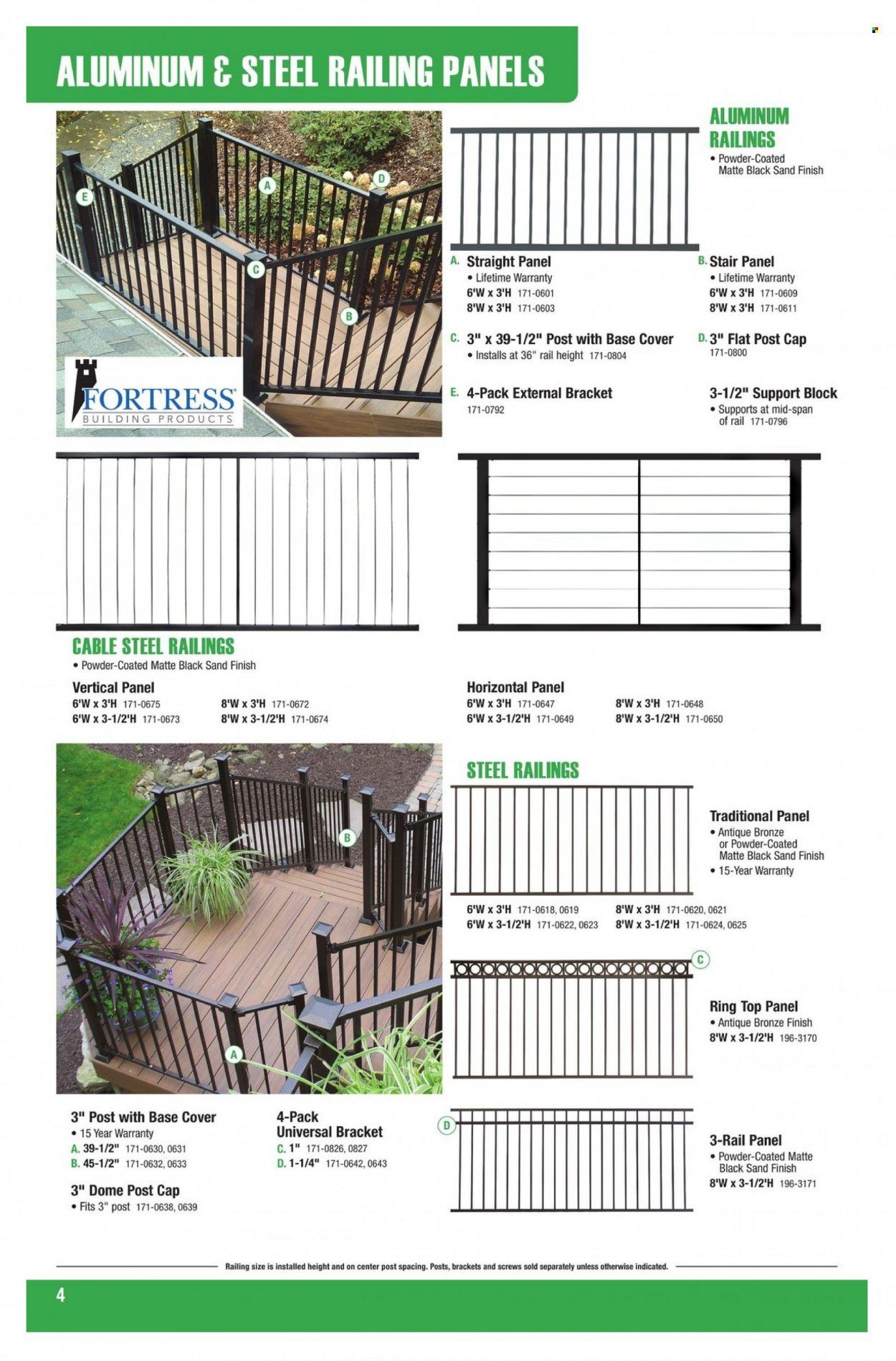 Menards 2022 Railings & Accessories - Page 4