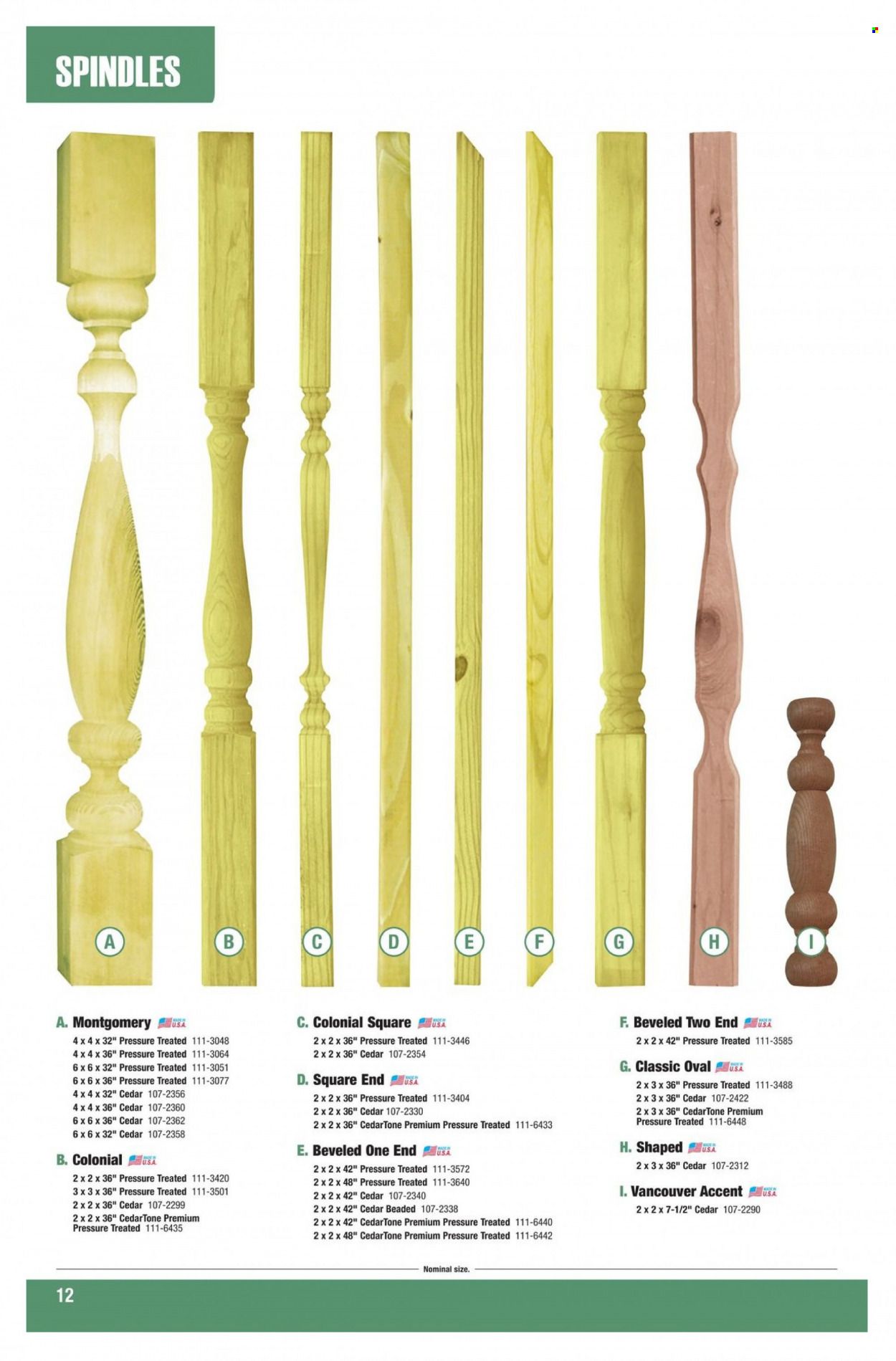 Menards 2022 Railings & Accessories - Page 12