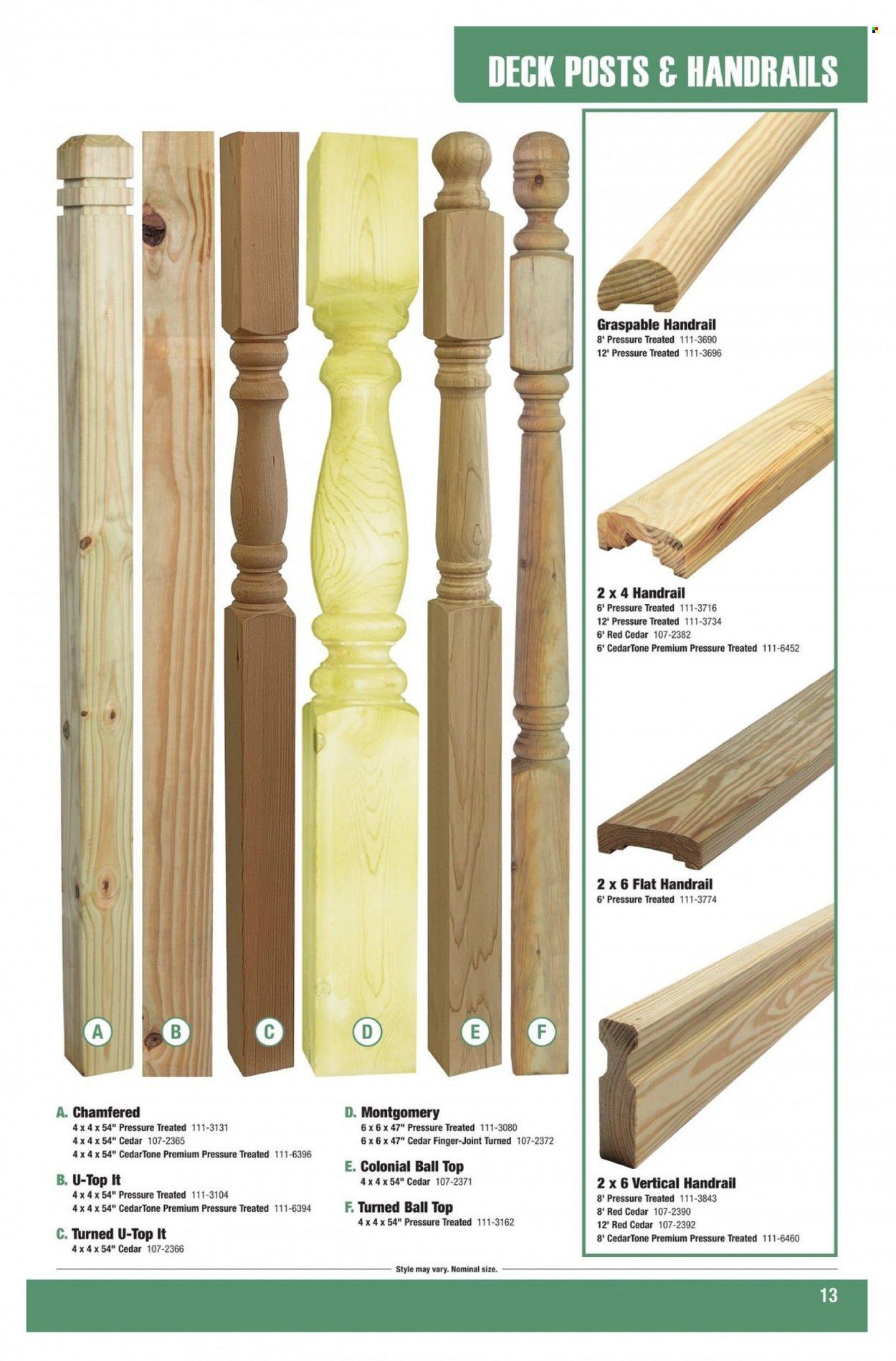 Menards 2022 Railings & Accessories - Page 13