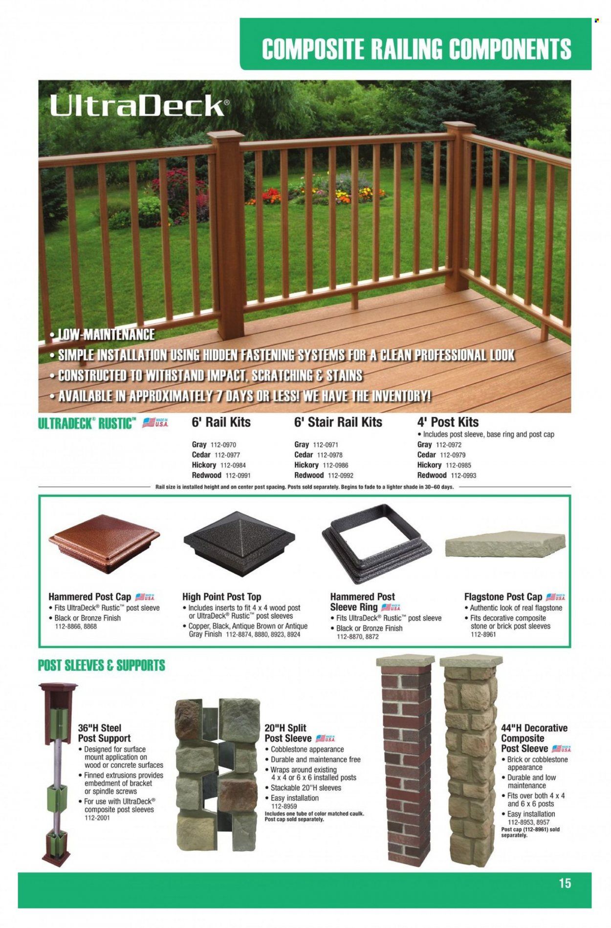 Menards 2022 Railings & Accessories - Page 15