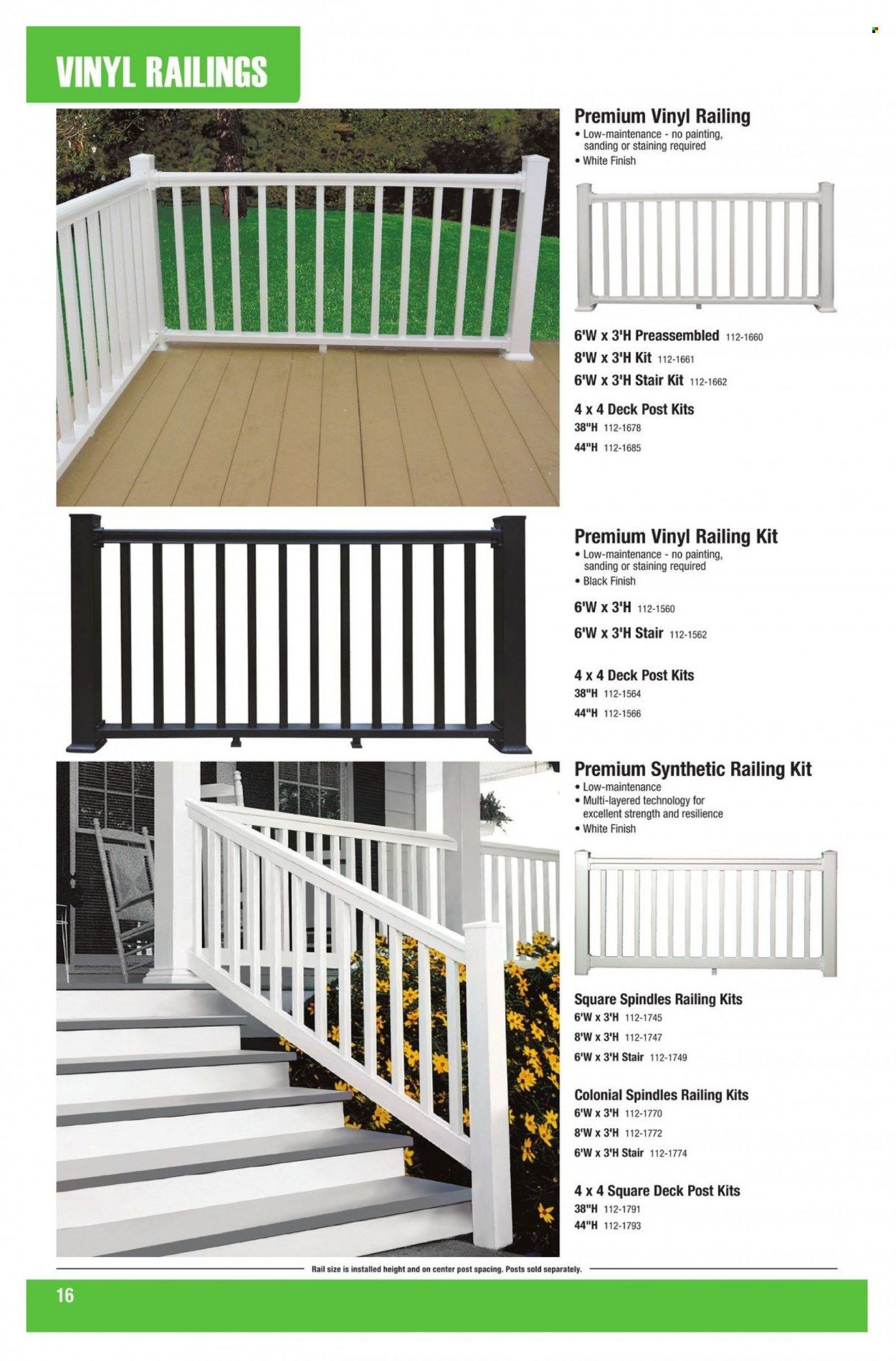 Menards 2022 Railings & Accessories - Page 16