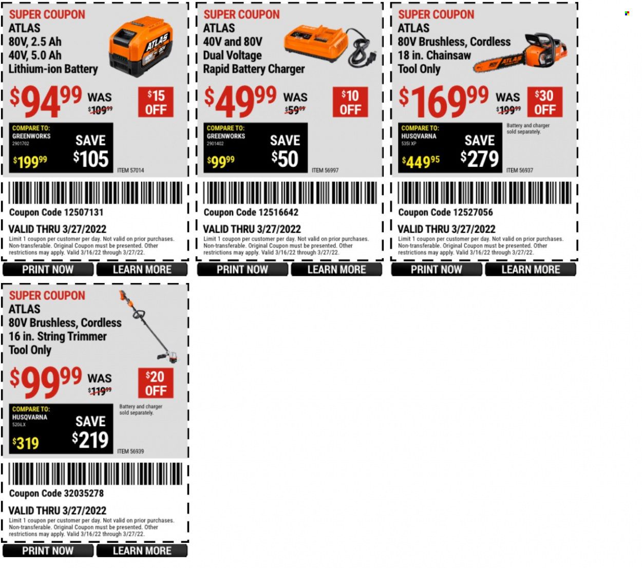 Harbor Freight Current Sales Weekly Ads Online