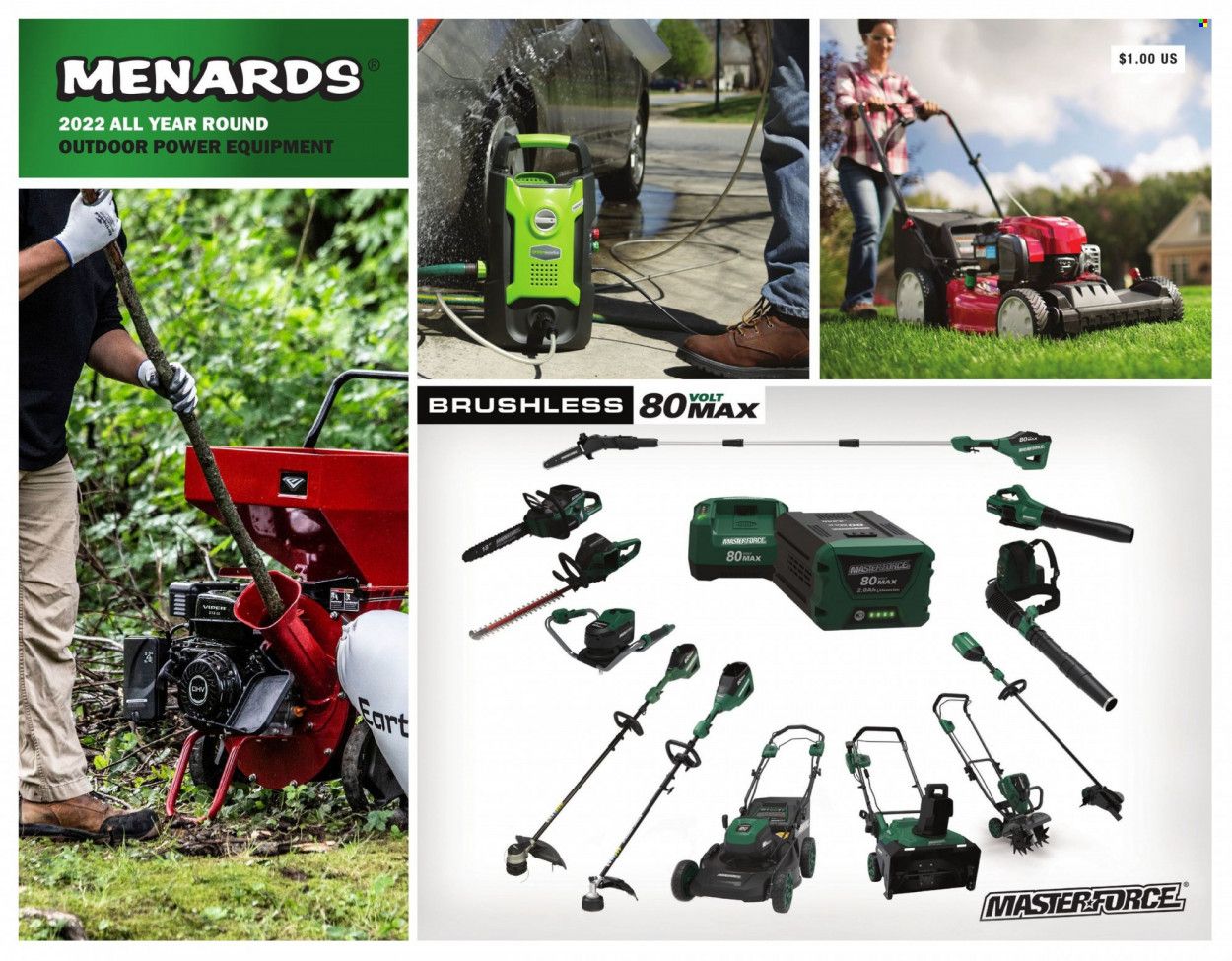 Menards 2022 All Year Round Outdoor Power Equipment - Page 1
