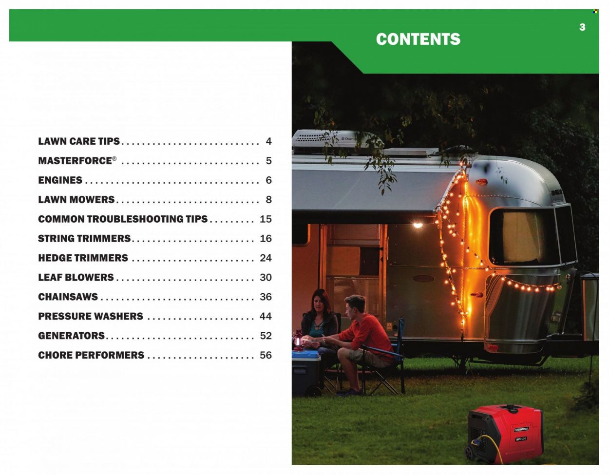 Menards 2022 All Year Round Outdoor Power Equipment - Page 3