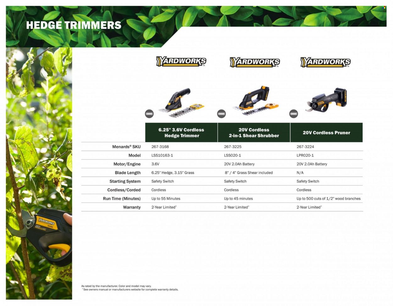 Menards 2022 All Year Round Outdoor Power Equipment - Page 28