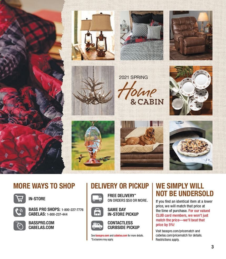 Cabela's Home&Cabin Spring 2021 Catalog - Page 3