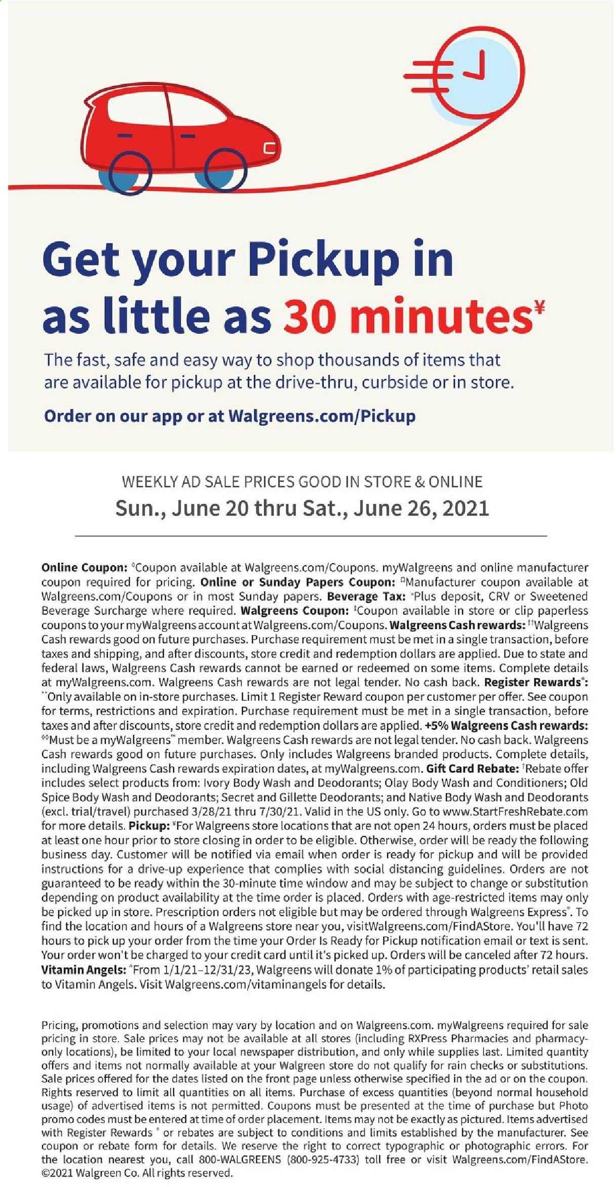 Walgreens Ad from june 20 to 26 2021 - Page 22