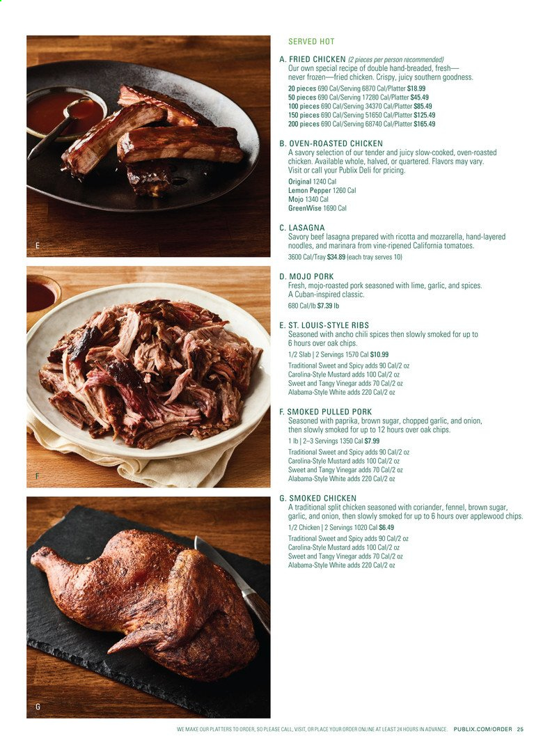 Publix Catering Guide Gather&Share Summer 2021 - Page 25