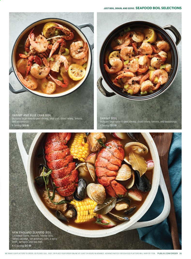 Publix Catering Guide Gather&Share Summer 2021 - Page 35