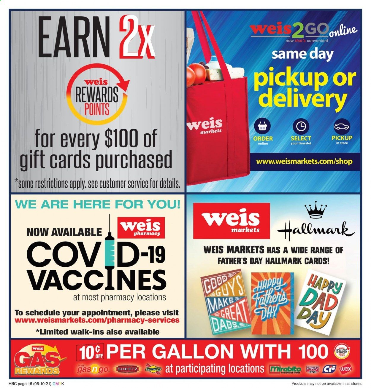 Weis Home Ad from June 10 to July 15 2021 - Page 16
