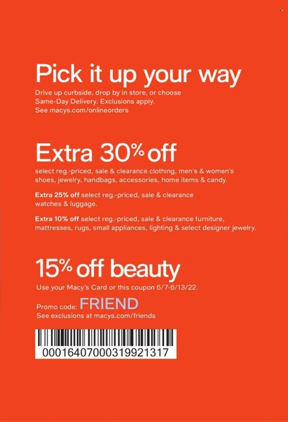 Macy's Current Sales Weekly Ads Online