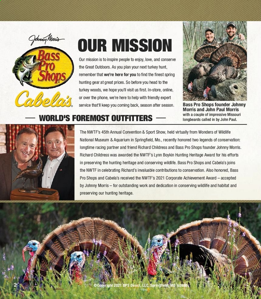 Cabela's Spring Hunting 2021 Catalog - Page 2