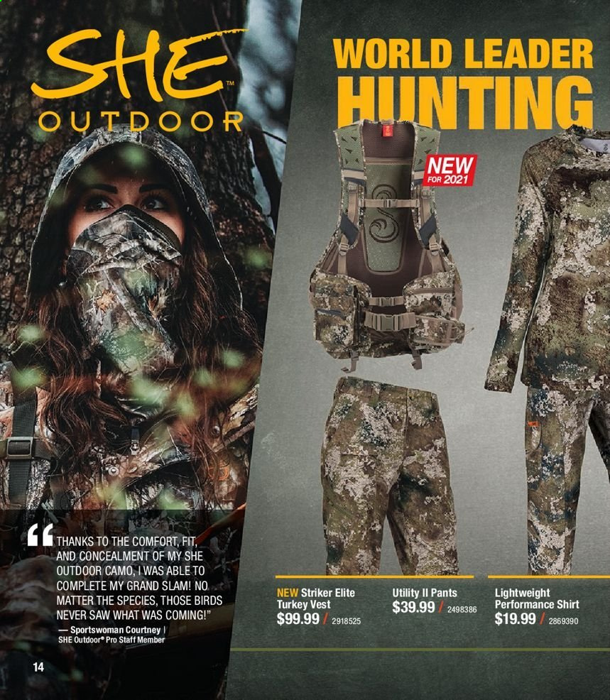 Cabela's Spring Hunting 2021 Catalog - Page 14
