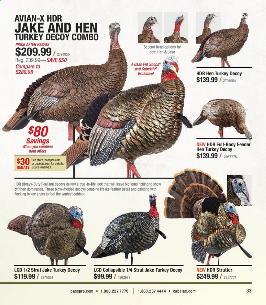 Cabela's Spring Hunting 2021 Catalog - Page 33