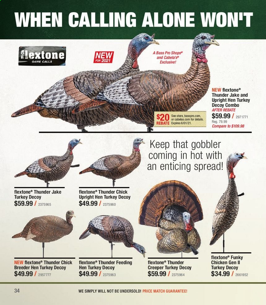 Cabela's Spring Hunting 2021 Catalog - Page 34