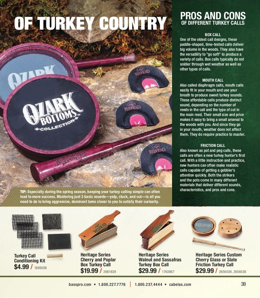 Cabela's Spring Hunting 2021 Catalog - Page 39