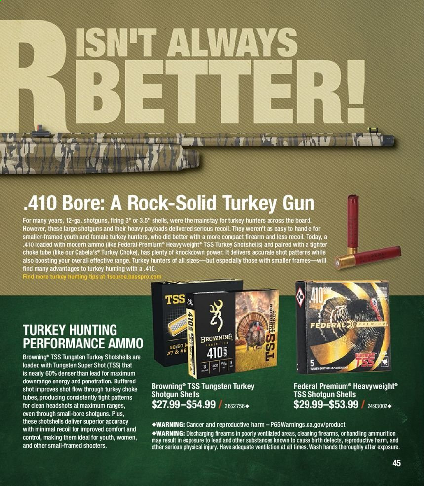 Cabela's Spring Hunting 2021 Catalog - Page 45