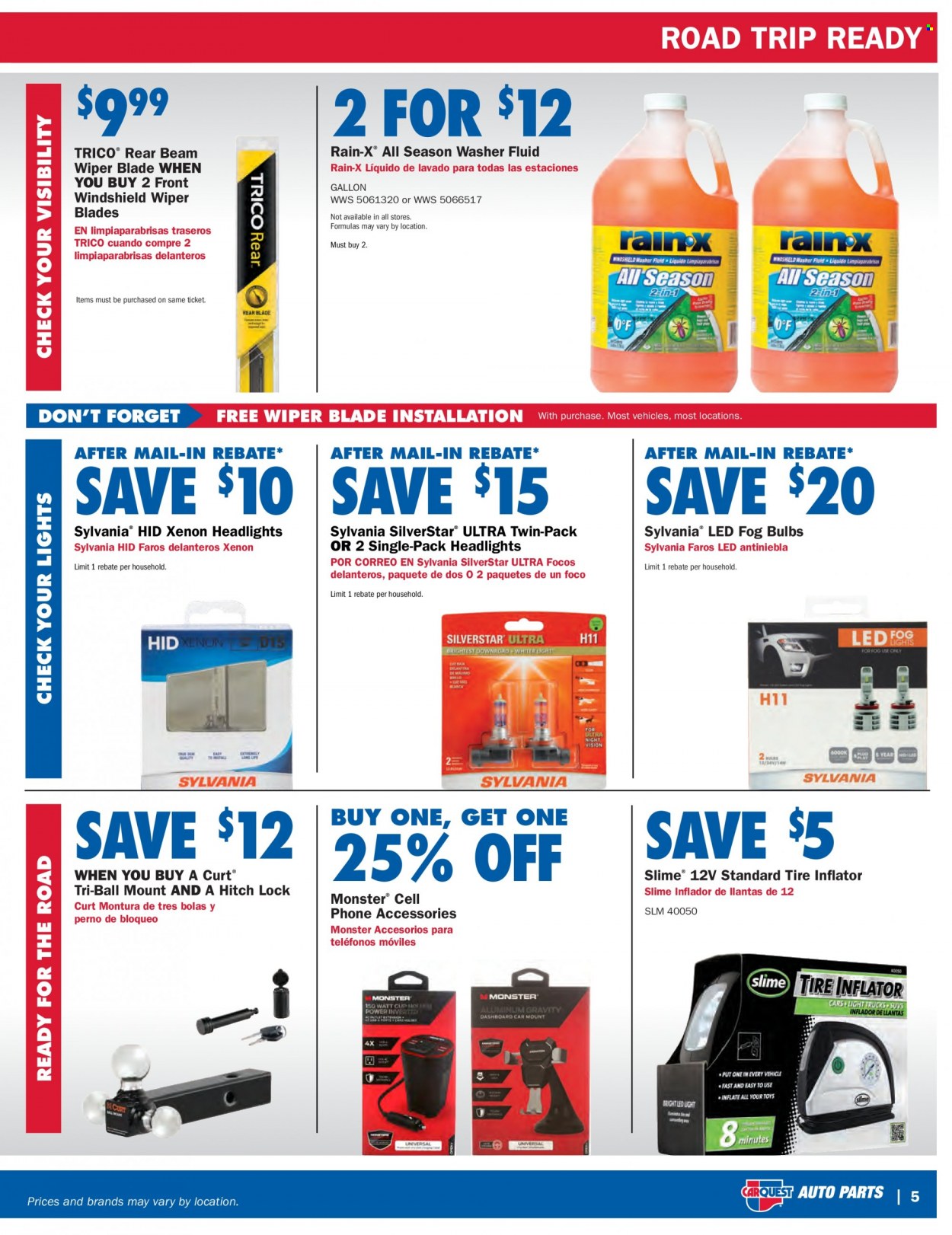 Carquest Auto Parts Current Sales Weekly Ads Online