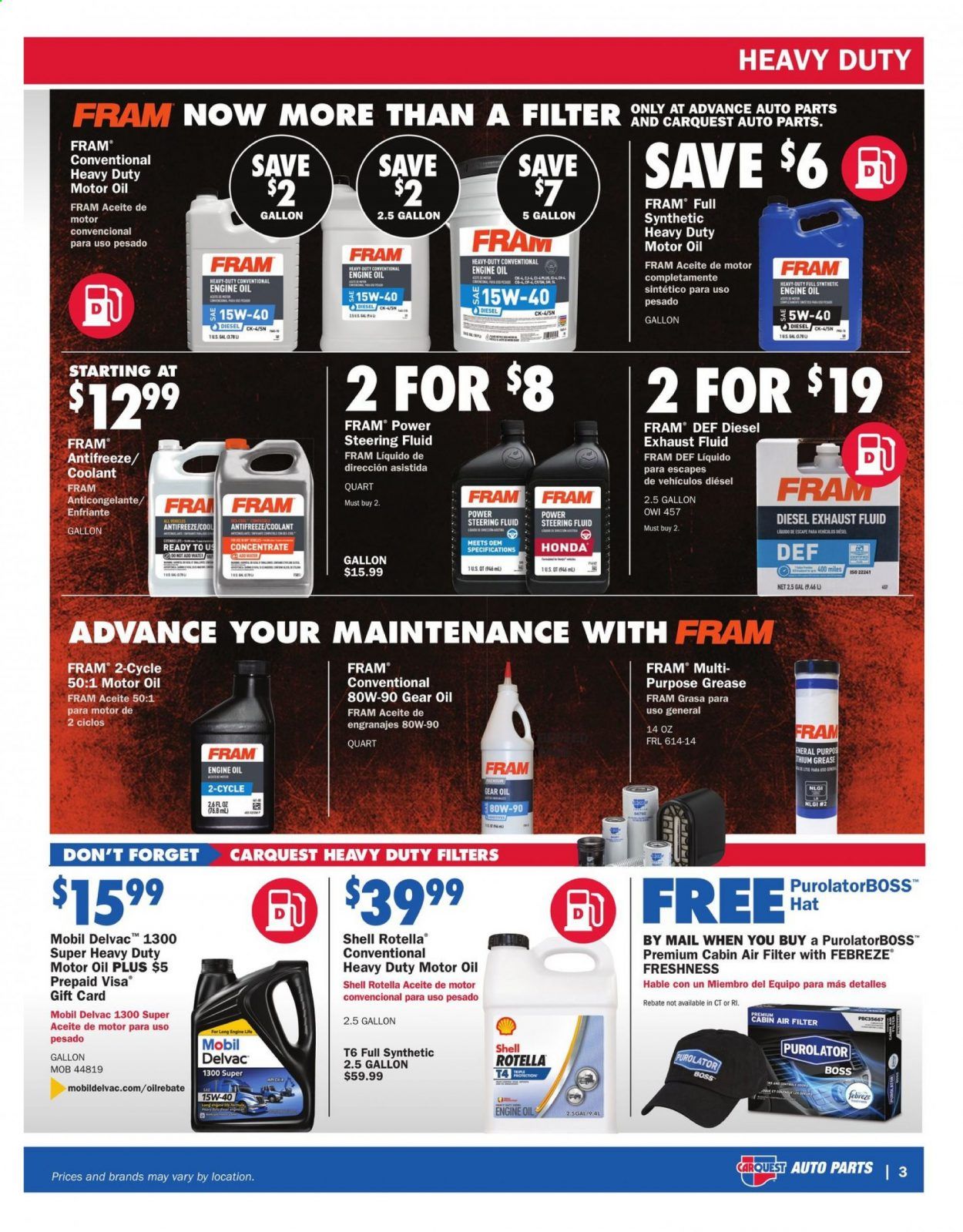 Carquest Auto Parts Current Sales Weekly Ads Online