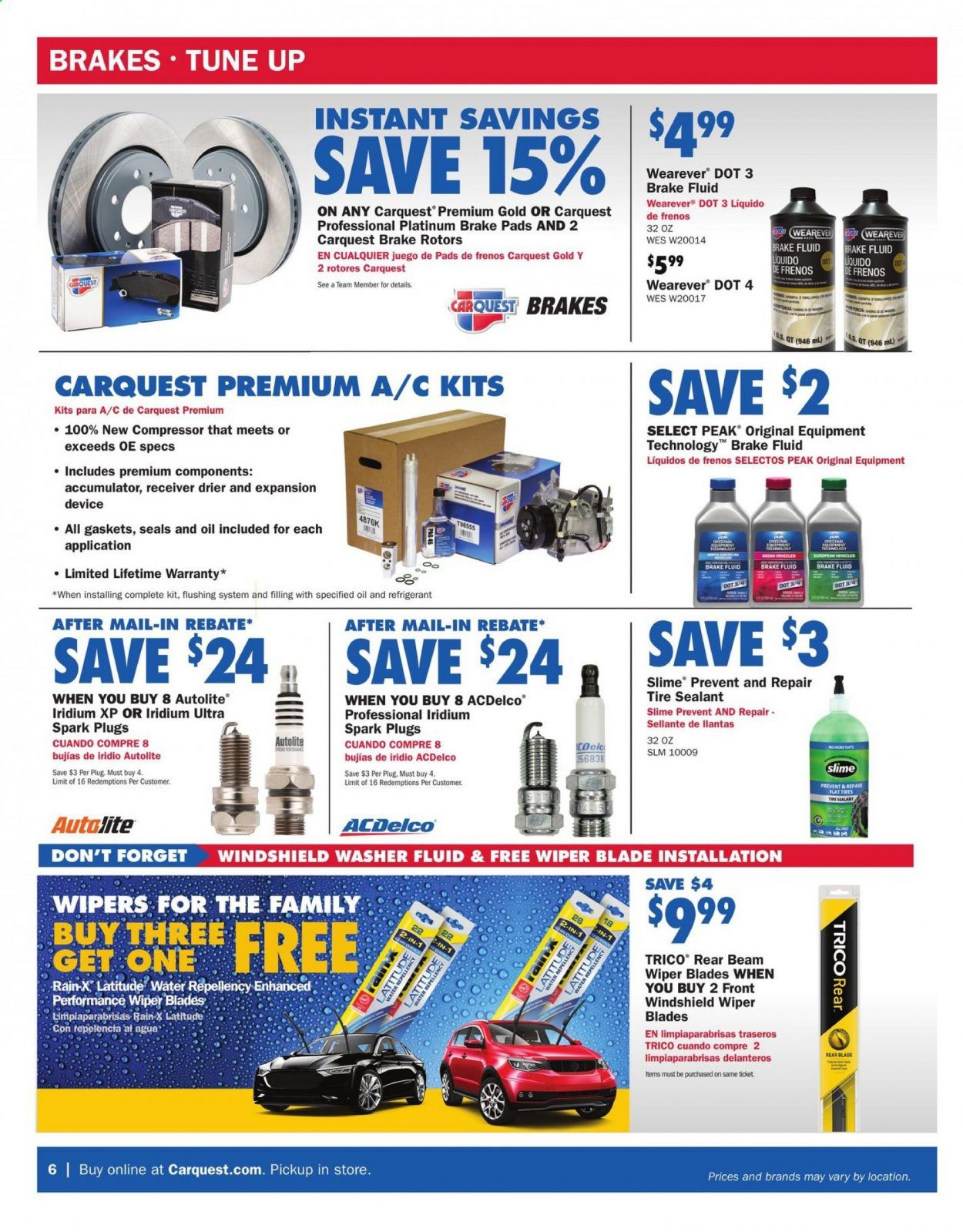 Carquest Auto Parts Current Sales Weekly Ads Online